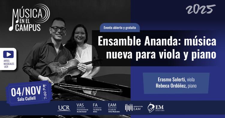 Ensamble Ananda: música nueva para viola y piano