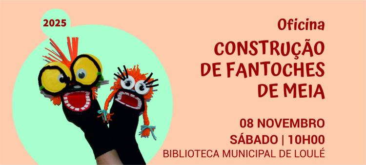 Oficina de Construção de Fantoches de Meia 