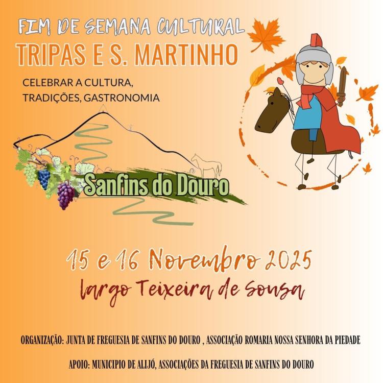Fim de Semana Cultural - Tripas e São Martinho | Sanfins do Douro