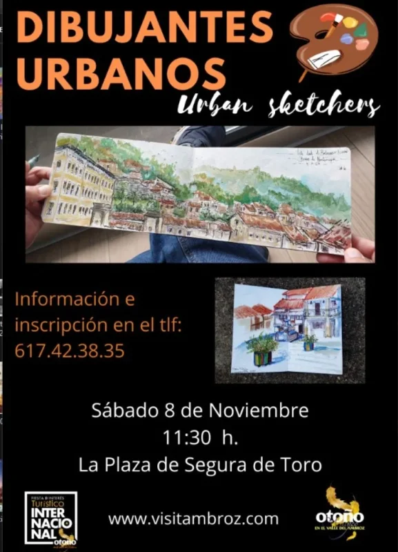 Dibujantes Urbanos en Segura de Toro