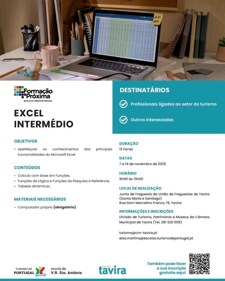 Formação Excel Intermédio