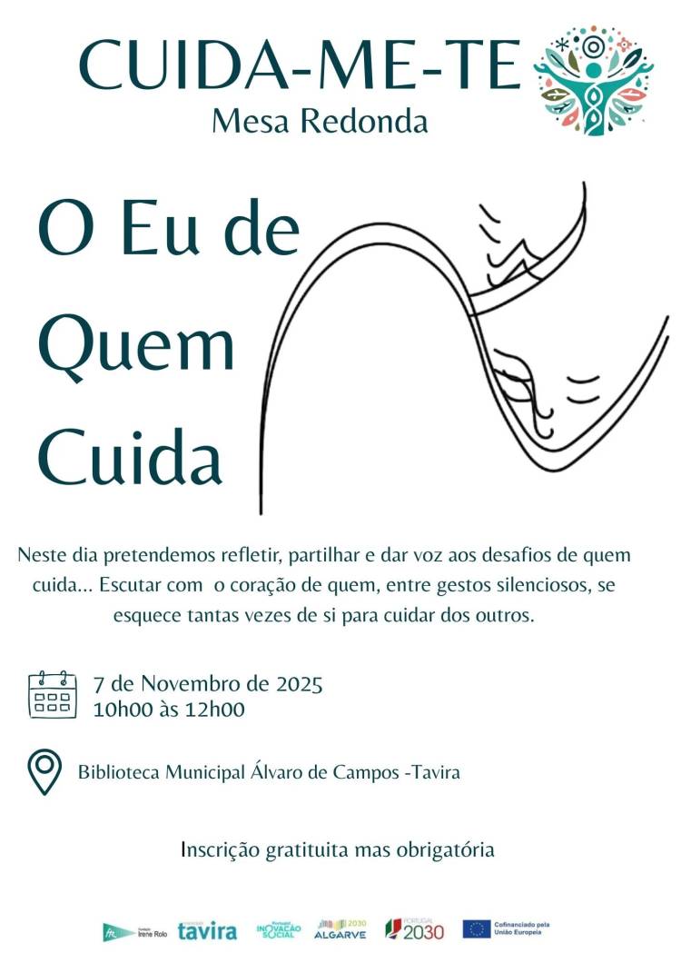 Dia Nacional do Cuidador | Mesa redonda – “Cuidar de quem cuida”
