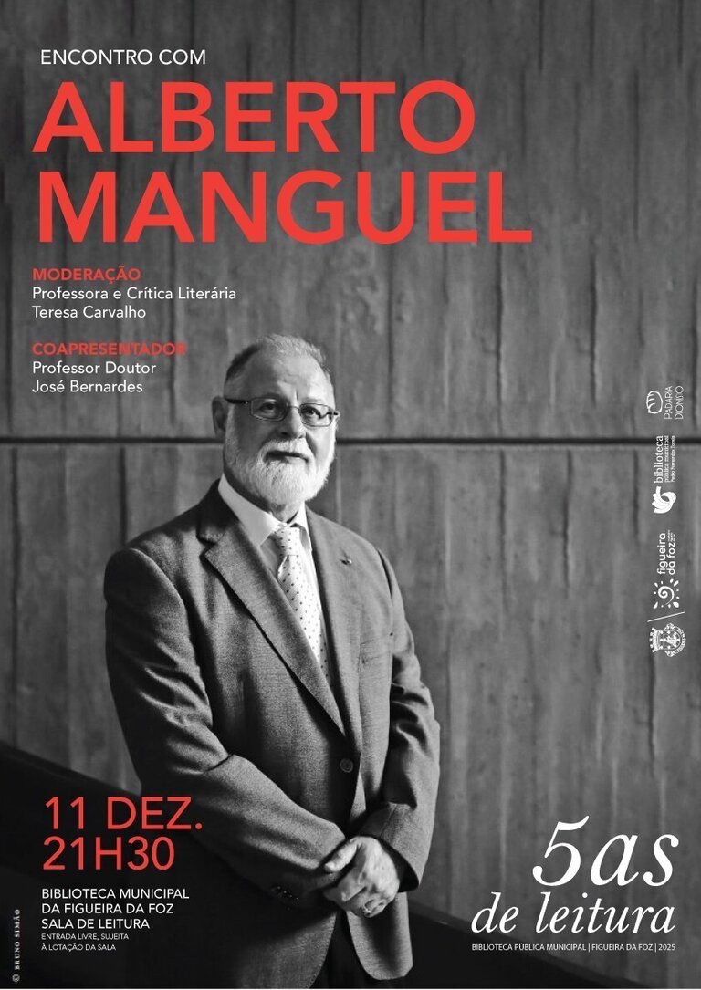 5as de Leitura | Encontro com Alberto Manguel