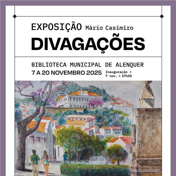 Exposição 'Divagações' de Mário Casimiro