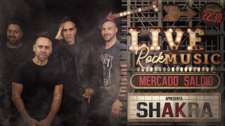 Shakra esta sexta no Mercado