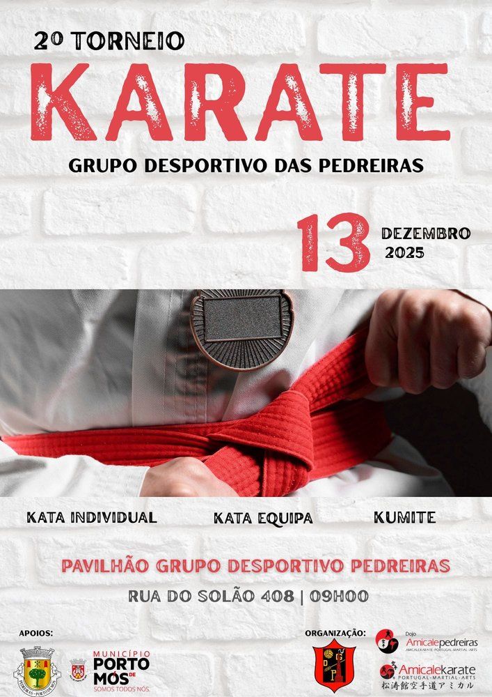 2º Torneio de Karaté Grupo Desportivo das Pedreiras