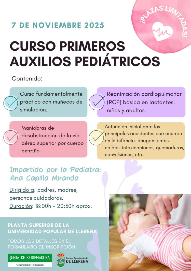 Curso: Primeros Auxilios Pediátricos