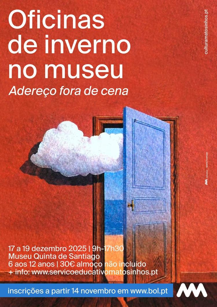 Oficinas de inverno no museu