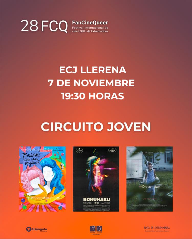 28º Festival Internacional LGTBI de Extremadura – Circuito Joven FancineQueer