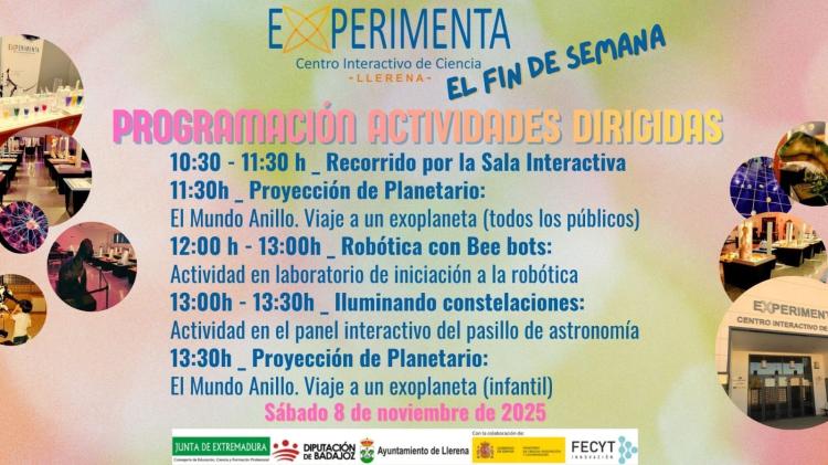 EXPERIMENTA el fin de semana
