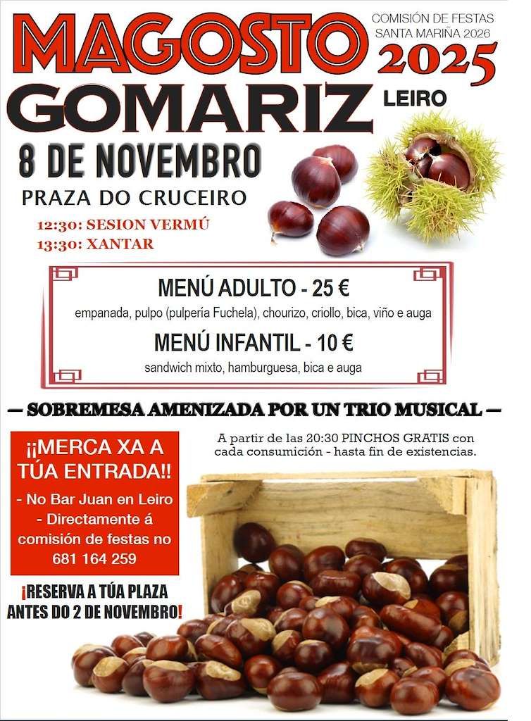 MAGOSTO 2025 | GOMARIZ