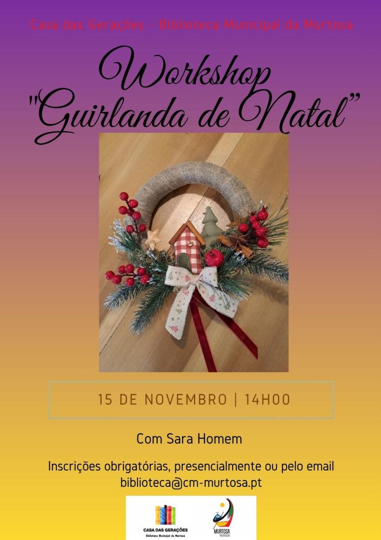 Workshop 'Guirlanda de Natal'