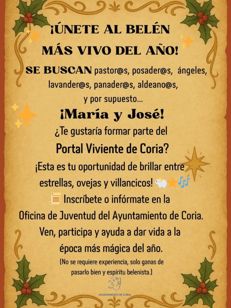 Participa en el Belén Viviente 2025