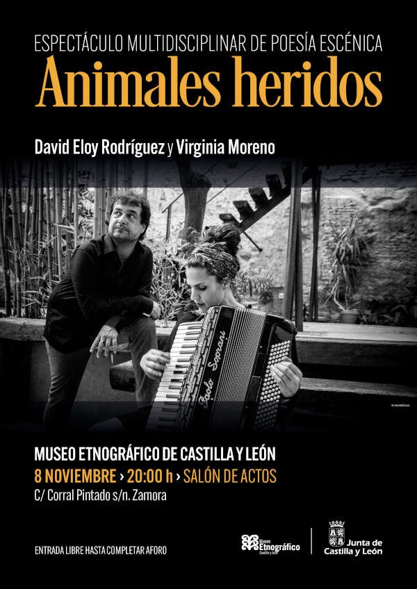 poesía escénica: animales heridos