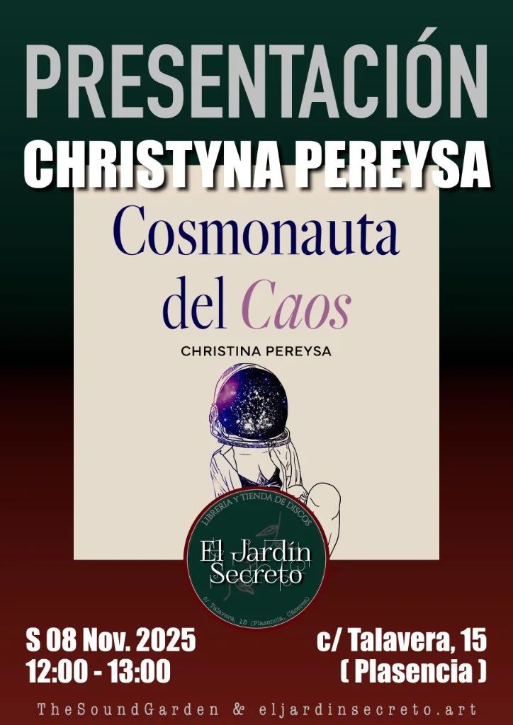 Presentación: COSMONAUTA DEL CAOS (Sábado 8 nov 2025, 12:00)