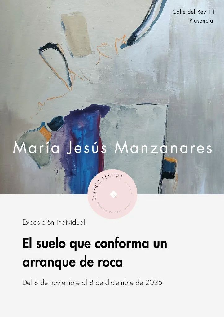 'El suelo que conforma un arranque de roca', exposición de Mª Jesús Manzanares