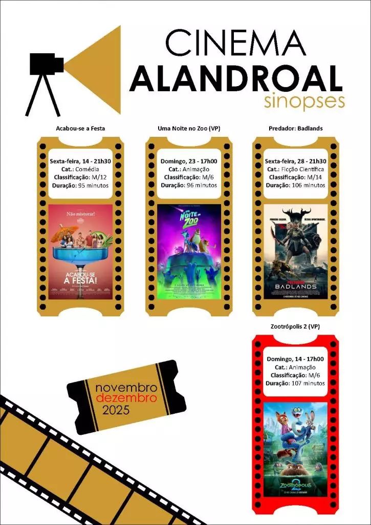 Cinema Alandroal – dezembro