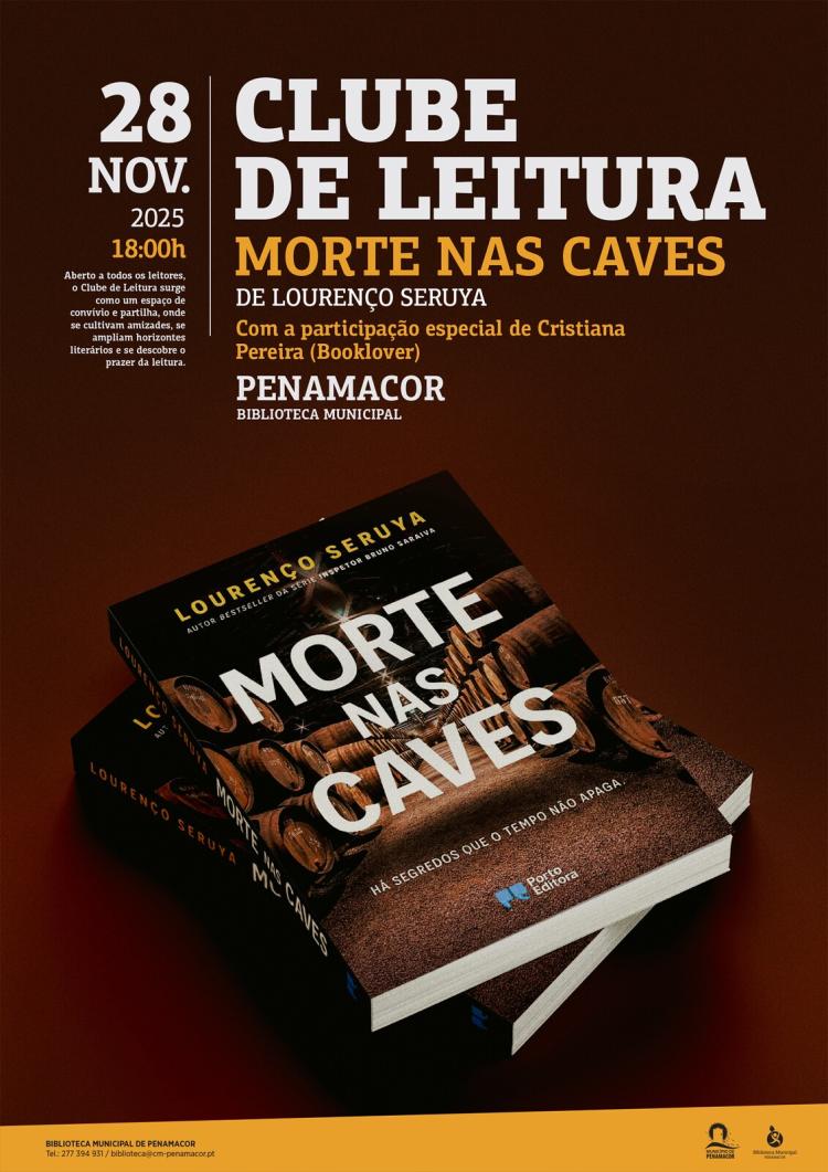 Clube de Leitura: “Morte nas Caves”