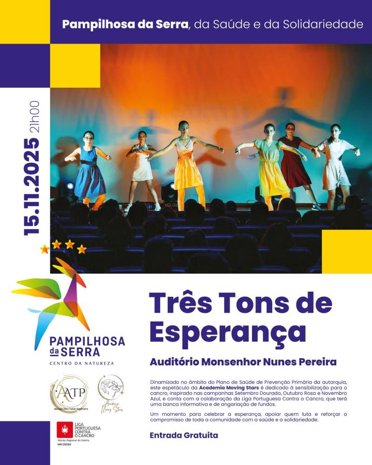 Três Tons de Esperança: Um espetáculo que une arte, cor e solidariedade