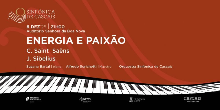 'Energia e Paixão”, concerto pela Orquestra Sinfónica de Cascais