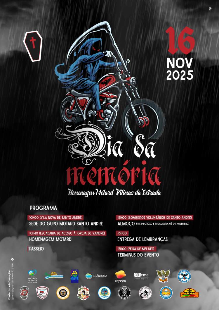 Dia da Memória – Homenagem motard às vítimas das estradas