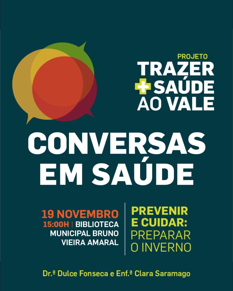Conversas em Saúde, Prevenir e cuidar: Preparar o Inverno
