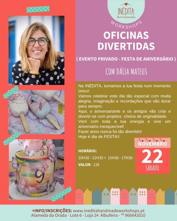 OFICINAS DIVERTIDAS  ( evento privado - FESTA DE ANIVERSÁRIO )