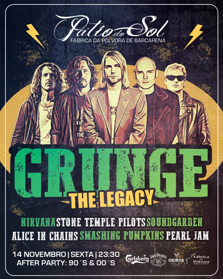 GRUNGE - The Legacy | Trib. 90´s Grunge | After Party: 90´s & 00´s
