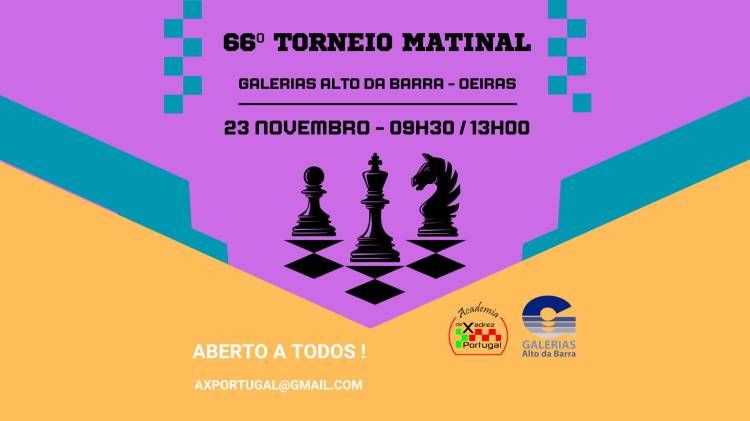 66º Torneio Matinal Galerias Alto da Barra - Open+Sub12