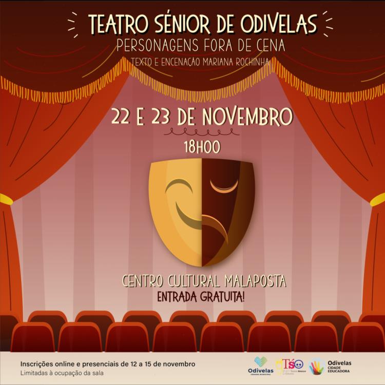 'PERSONAGENS FORA DE CENA' | Teatro Sénior de Odivelas