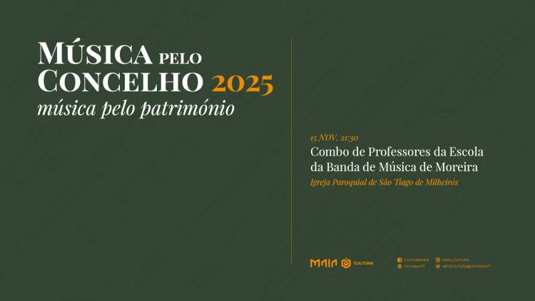 Combo de Professores da Escola da Banda de Música de Moreira I Música pelo Concelho...