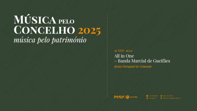 All in One – Banda Marcial de Gueifães  I Música pelo Concelho, Música pelo Património