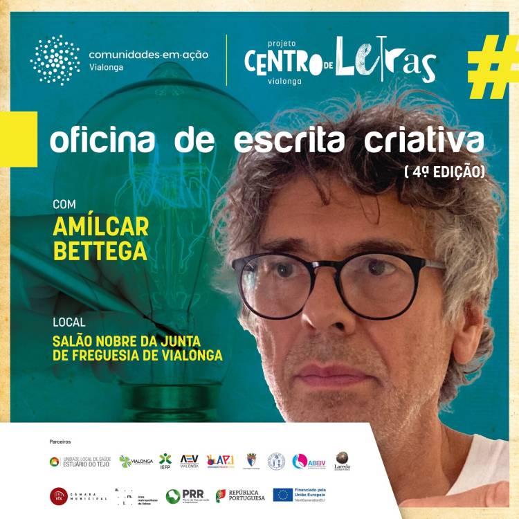 Oficina de Escrita Criativa, com Amílcar Bettega