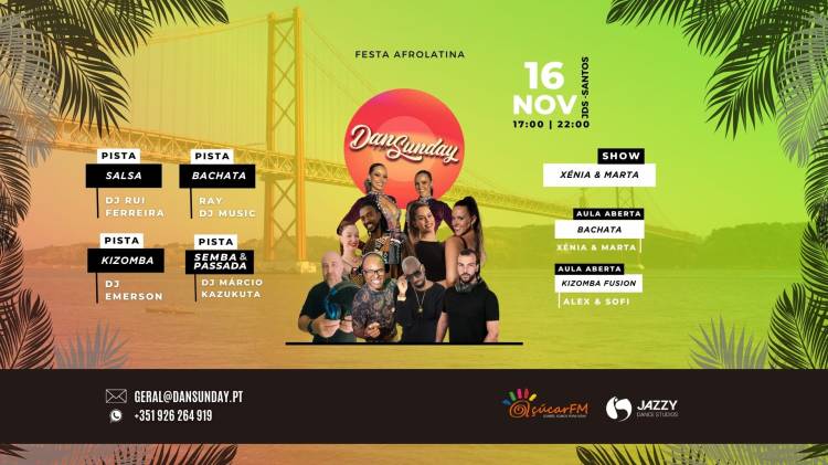 DanSunday | Festa Afrolatina | 16 NOV
