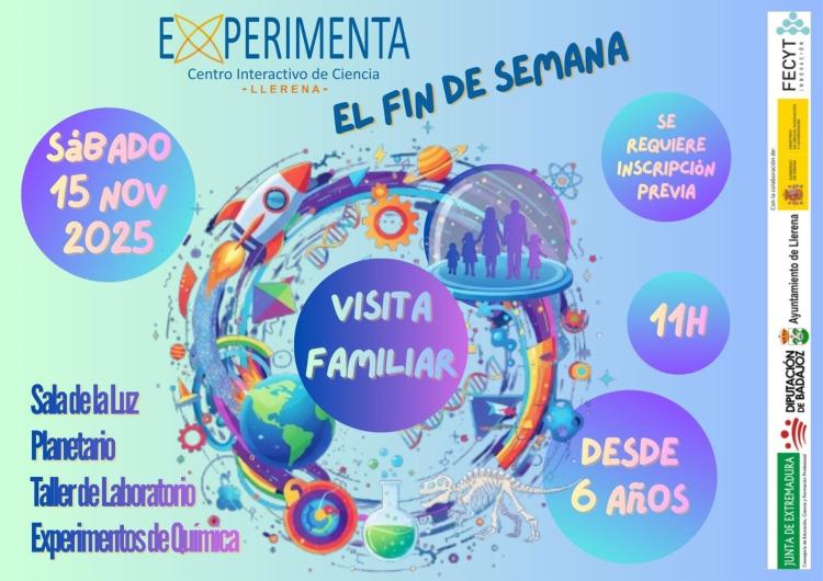 EXPERIMENTA el fin de semana. Actividad para toda la familia