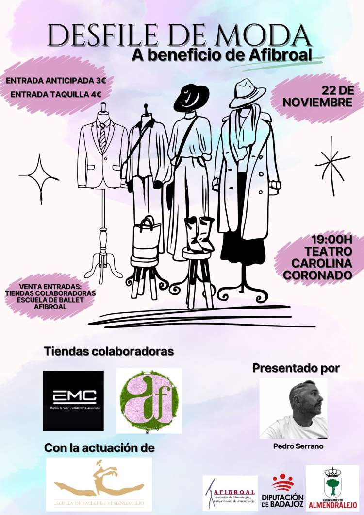 DESFILE DE MODA A BENEFICIO DE AFIBROAL