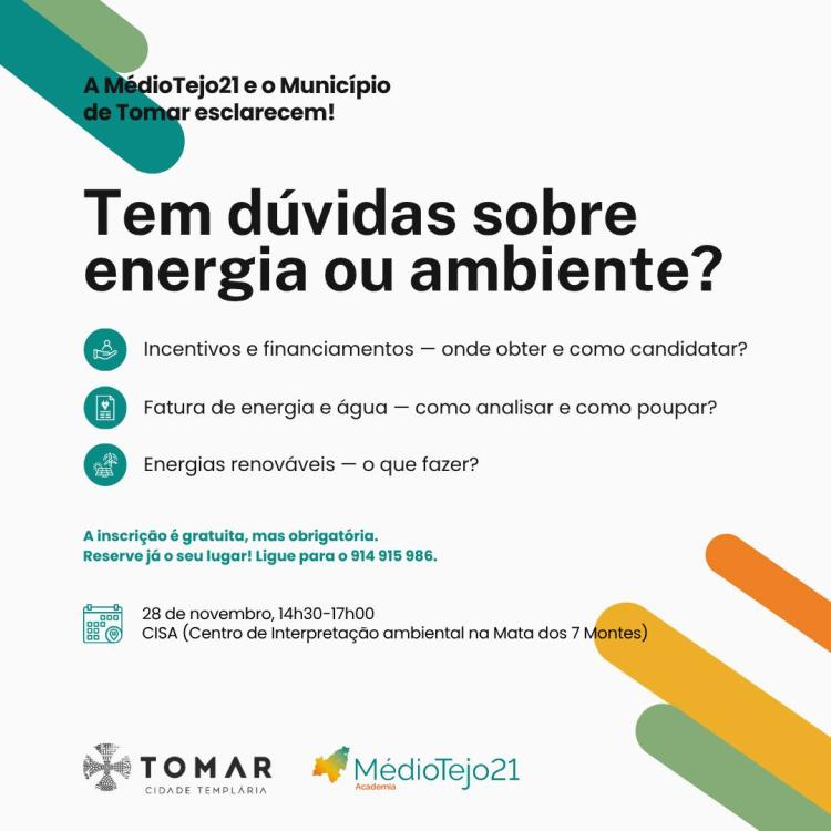 Sessão de esclarecimento sobre literacia energética e comportamentos sustentáveis