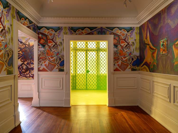 Exposição Casa Ornata de Kerstin Brätsch