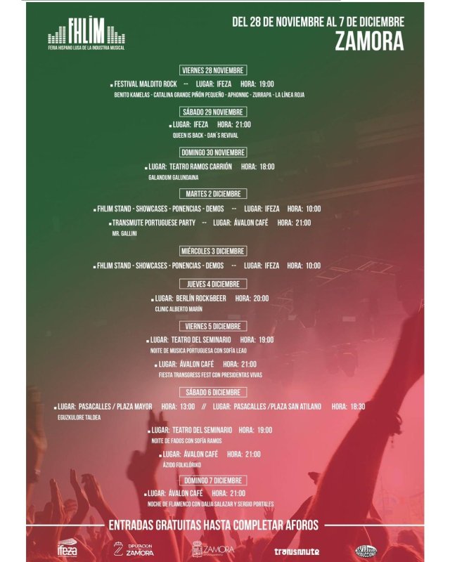 Feria Hispano Lusa de la Industria Musical 2025