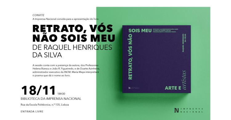 Apresentação do livro Retrato, vós não sois meu