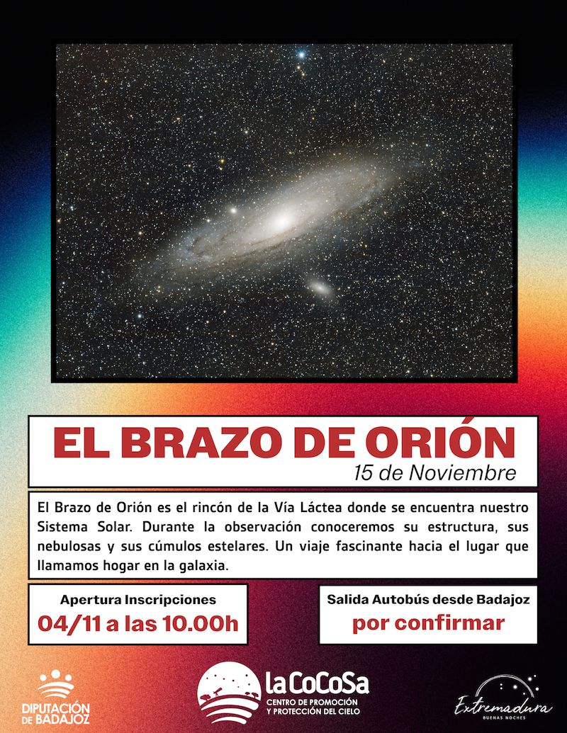 Observación de El brazo de Orión