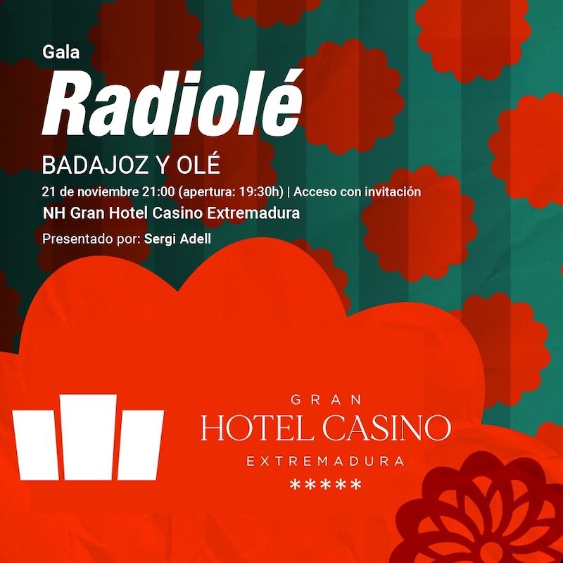 20 Aniversario Gran Hotel Casino Extremadura