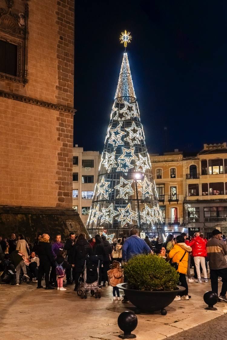 Encendido del alumbrado navideño