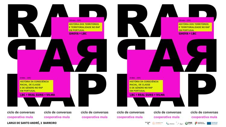 Conversa 'Território e Territorialidade no Rap em Portugal' com Ghoya e Flávio Almada 'LBC' ▰