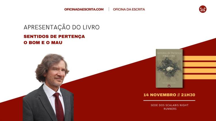Apresentação do Livro Sentidos de Pertença, o Bom e o Mau, do autor Pedro Carvalho