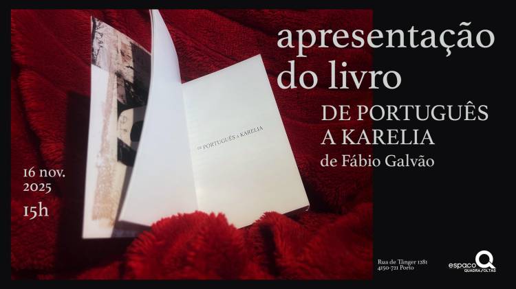 Apresentação do livro 'De Português a Karelia' 