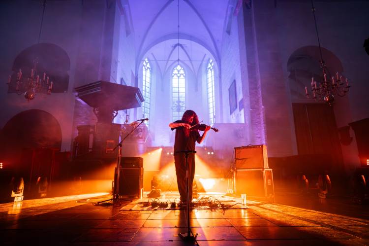 Gibrana Cervantes no Colégio da Trindade