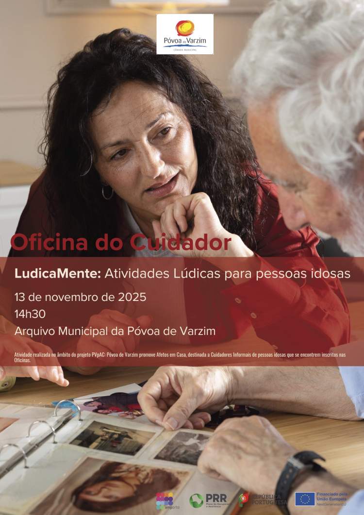 Oficina do Cuidador: atividades lúdicas para pessoas idosas