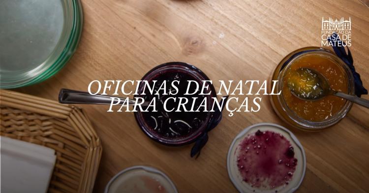 Oficinas de Natal para crianças 