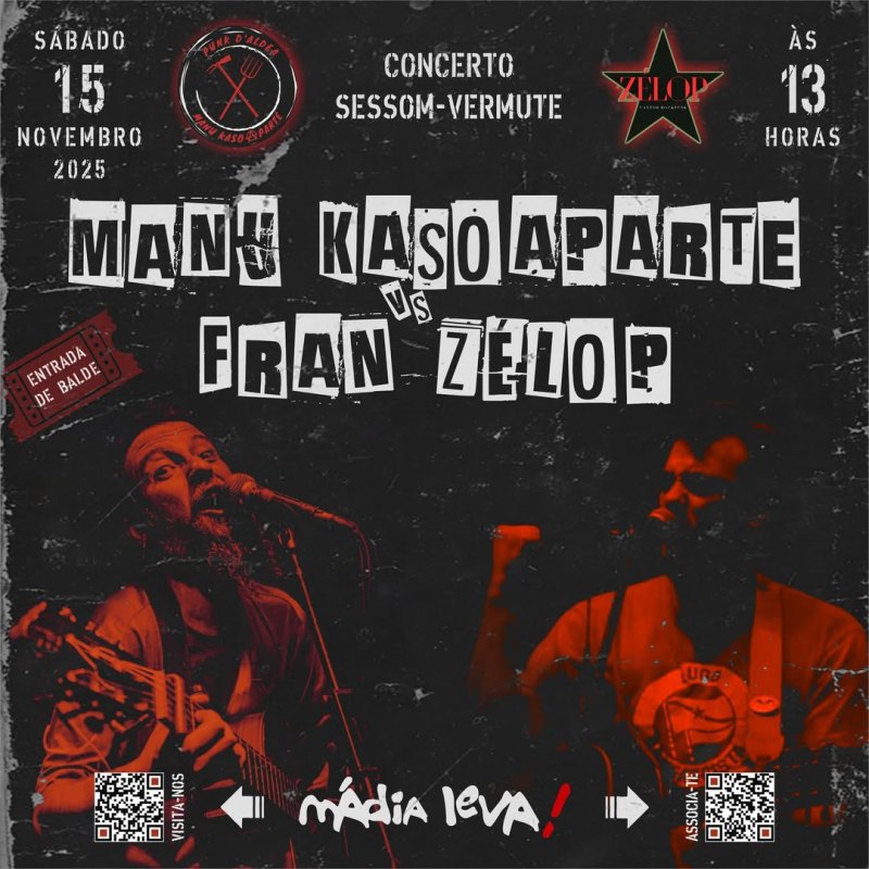 CONCERTO | Manu Kasoaparte e Fran Zélop